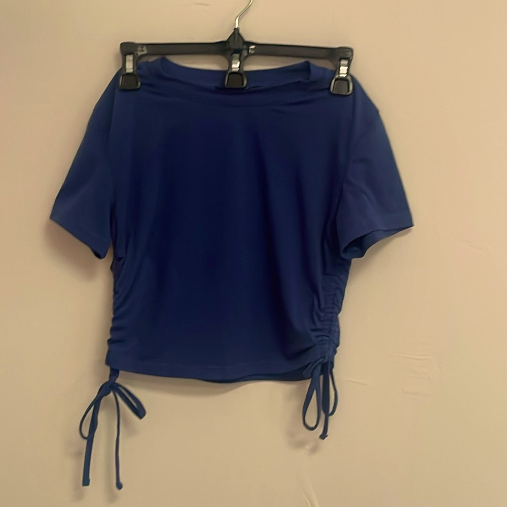 SHEIN Crop Top with Ruched sides
